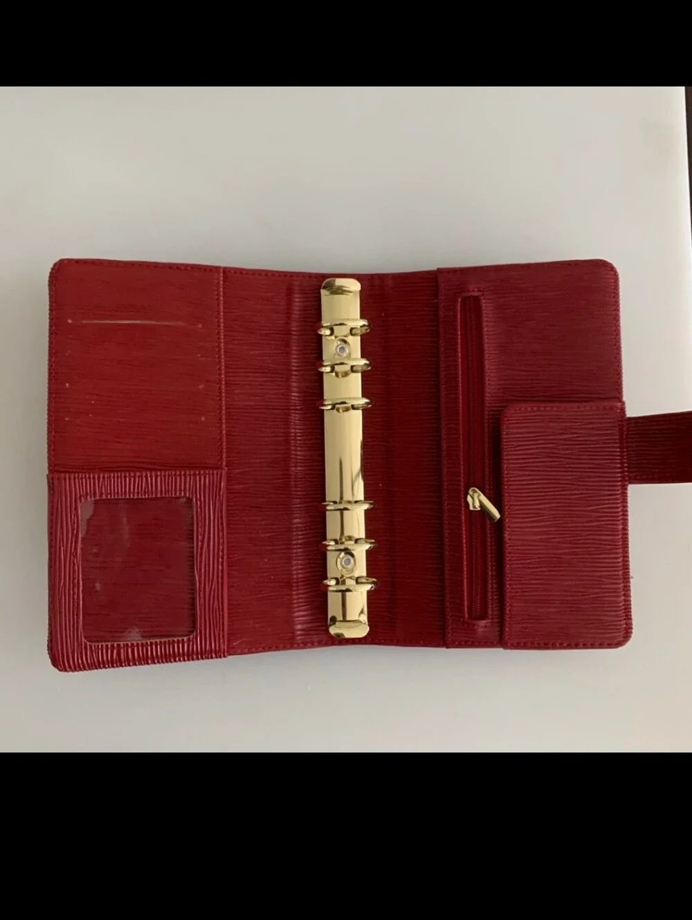 Red Lizzard Leather Journal Dust Cover Pen Paper A6 Fab Carries Like A Bag